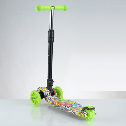 Kinderfreundlicher faltbarer Kick-Scooter Brehn