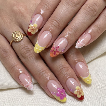 Dekorative Nagelkunst