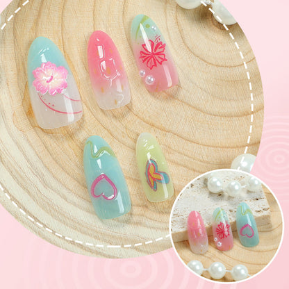 Kreatives Press-On Nagelkunst Set