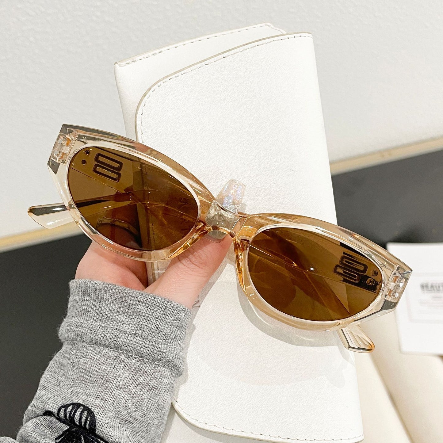 Damen modische Cat-Eye Sonnenbrille Brehn