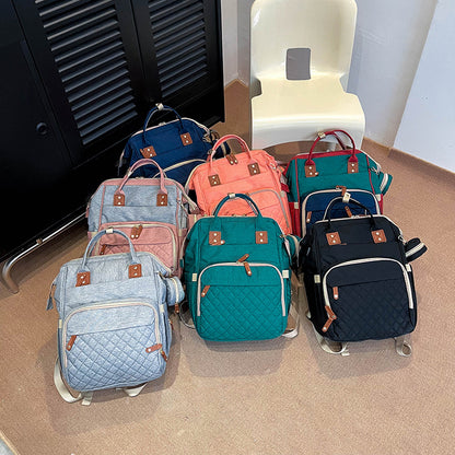 Multi-Taschen Stepp Rucksack Brehn