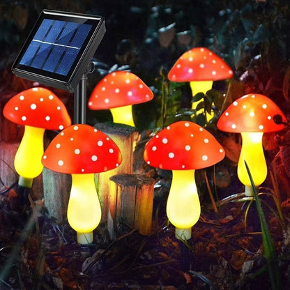 Launische Pilz-LED-Stecker-Lichter für Gartenwege mit wetterfestem Design Brehn