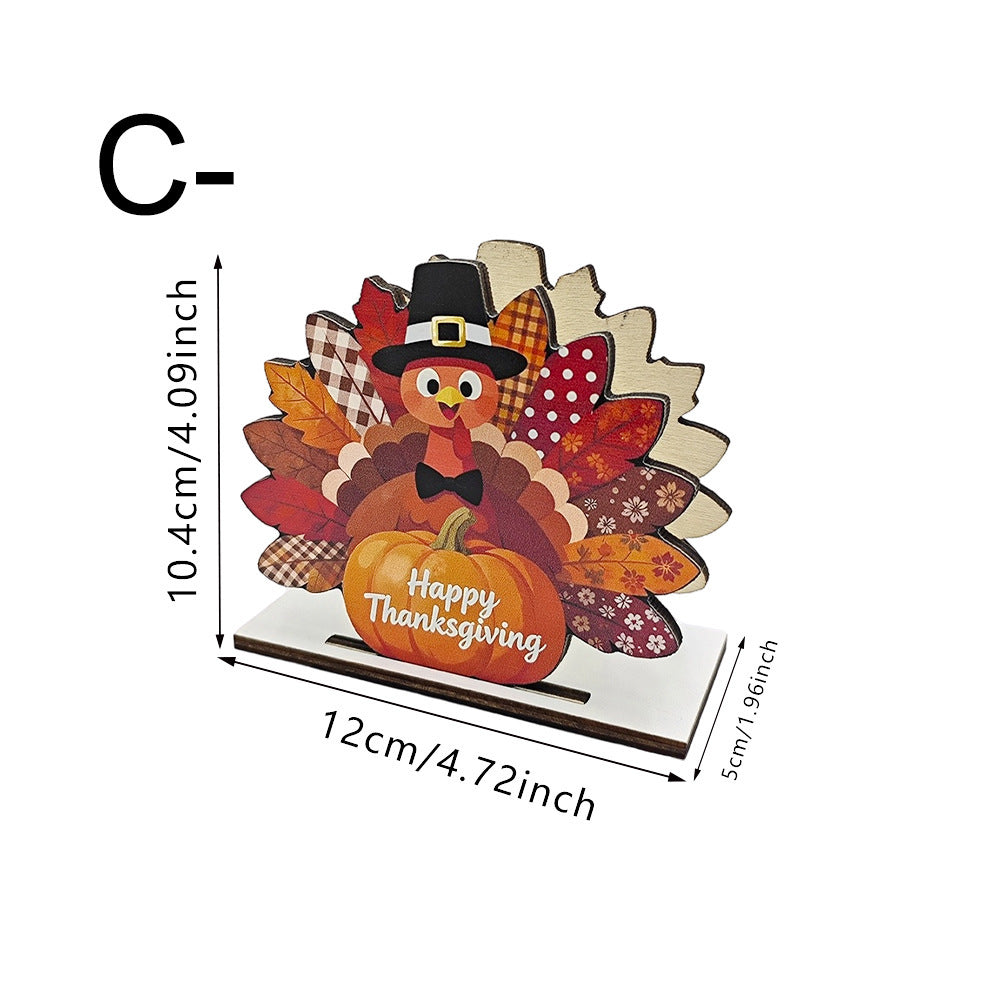 Dekofigur Thanksgiving Truthahn Brehn