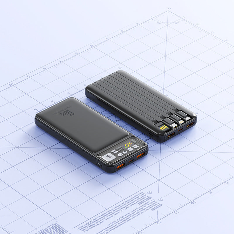 Hochleistungs-Powerbank mit Digitalem Display und Innovativer Schnellladetechnologie Brehn