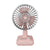 Retro-inspirierter wiederaufladbarer Tischventilator Brehn