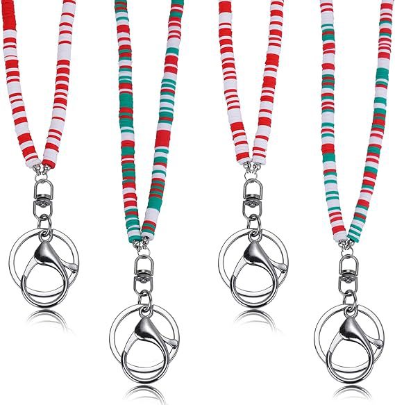 Bunte Perlen ID Badge Halter Lanyard Brehn
