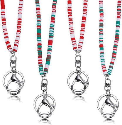 Bunte Perlen ID Badge Halter Lanyard Brehn