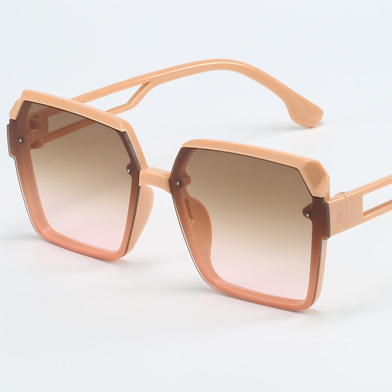 Damen modische quadratische Sonnenbrille mit filigranem Design Brehn