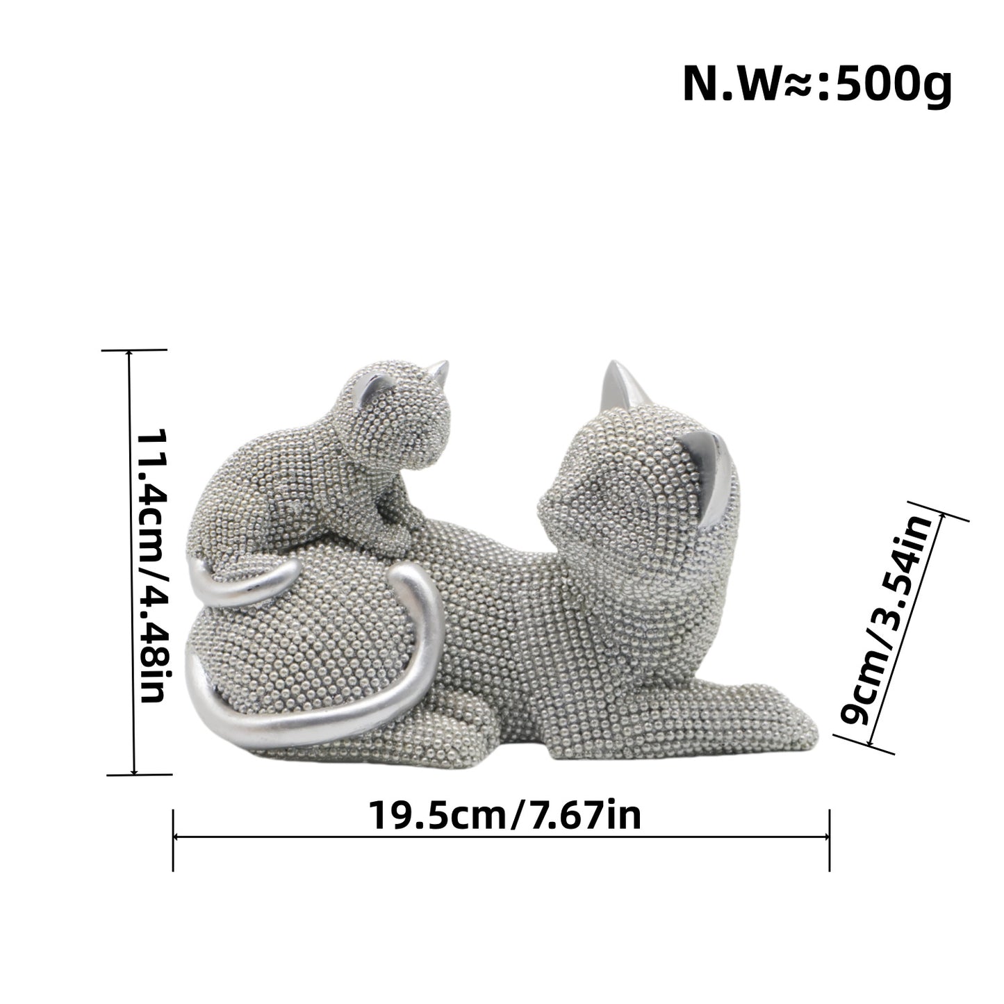Dekorative Katzenfigur Brehn