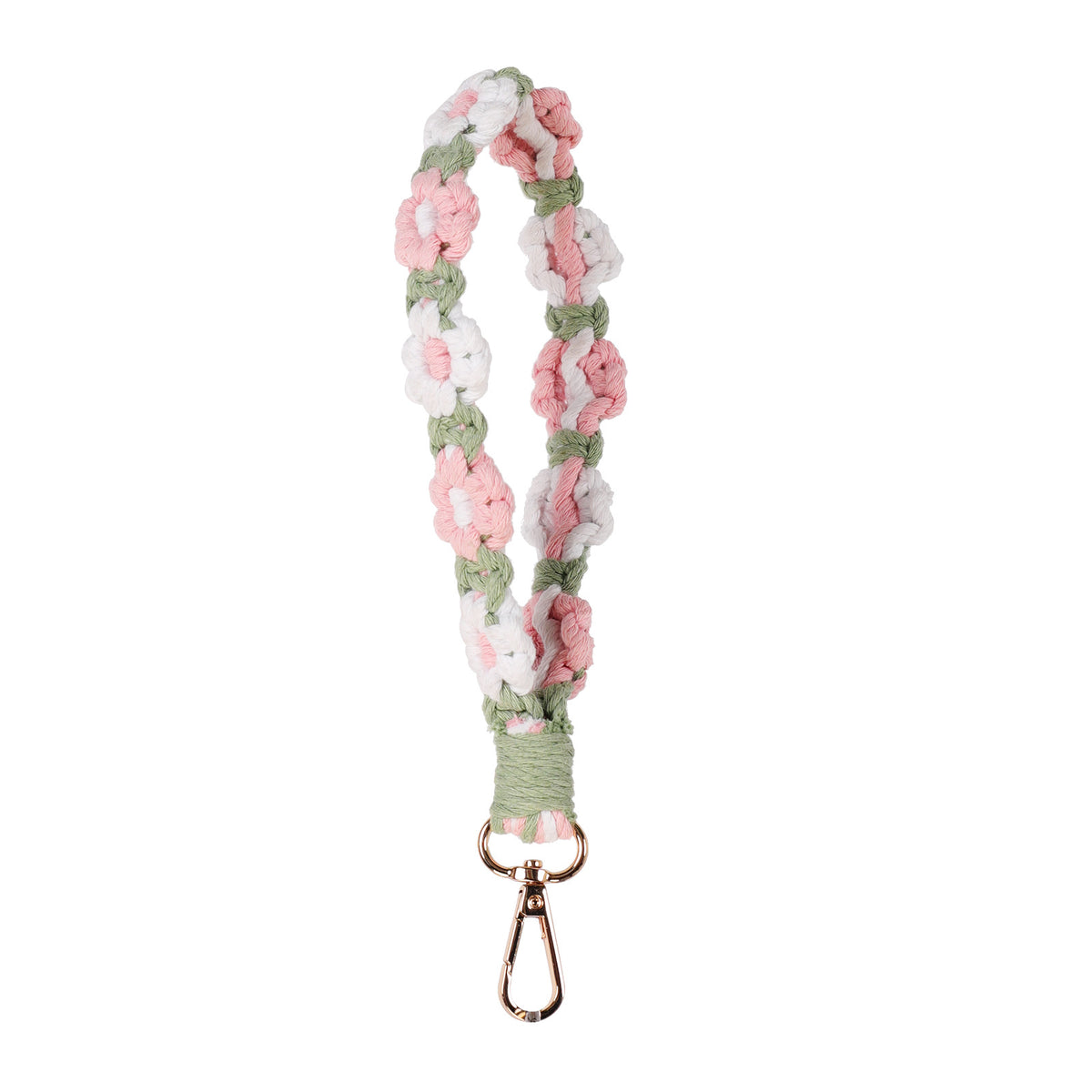Blumenmuster Schlüsselanhänger