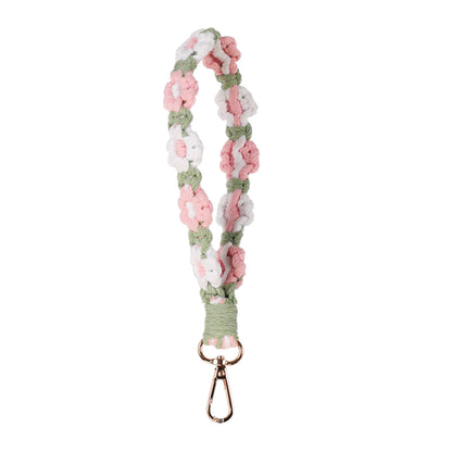 Blumenmuster Schlüsselanhänger