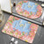 Blumenmuster Badezimmermatte Brehn