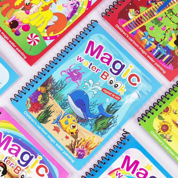 Brehn | Magisches Wasser Malbuch für Kinder