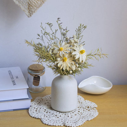 Getrocknete Blumen Botanische Anordnung