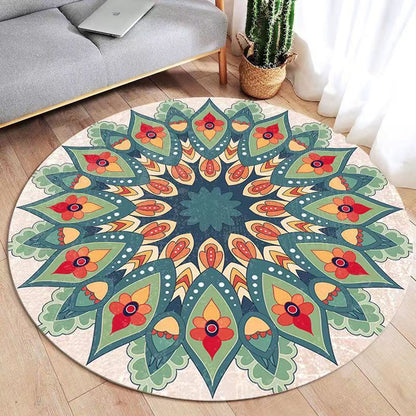 Bohemian Geometrisches Muster Teppich Brehn