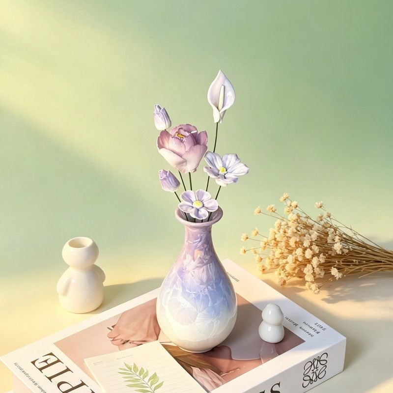 Dekorative Keramische Blumenvase