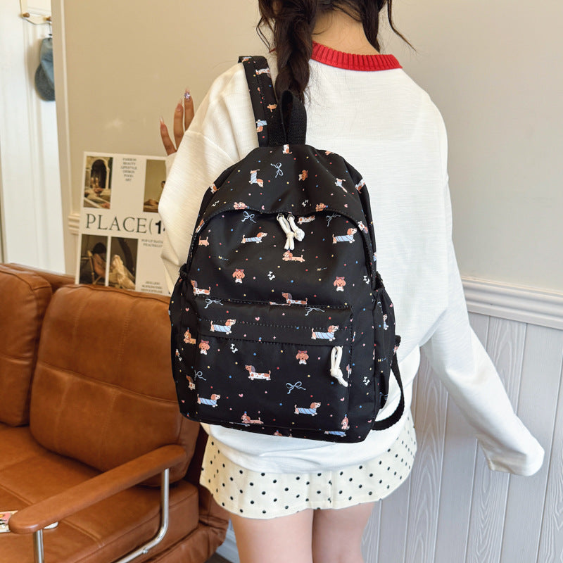 Rucksack mit Fröhlichem Hunde-Motiv Brehn