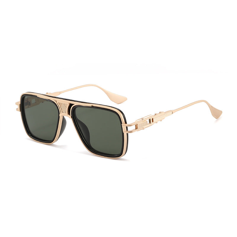 Herren Übergroße Quadratische Rahmen Sonnenbrille Brehn