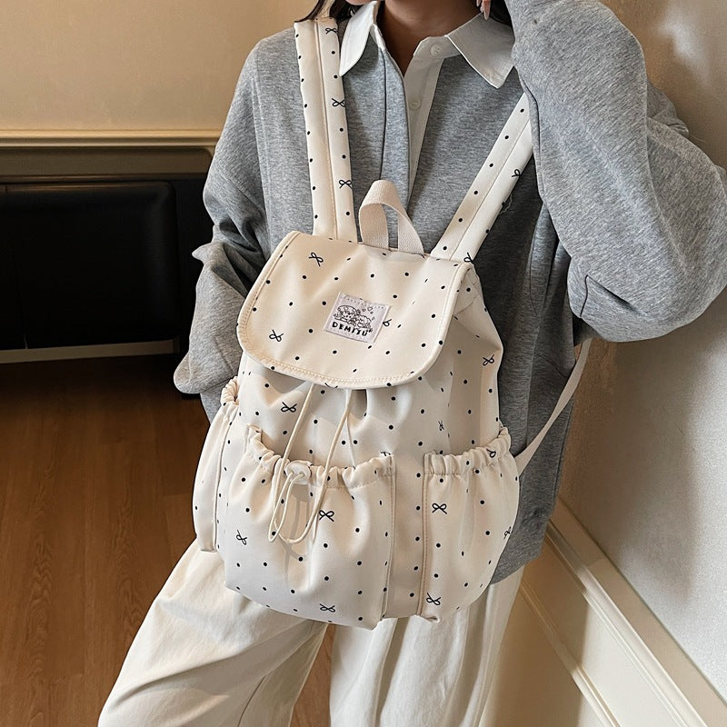 Verspielt Polka Dot Rucksack Brehn