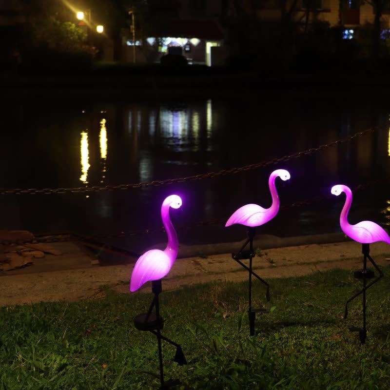 Gelenk Flamingo Rasenstecker LED Akzentlicht mit verstellbarem Arm Brehn
