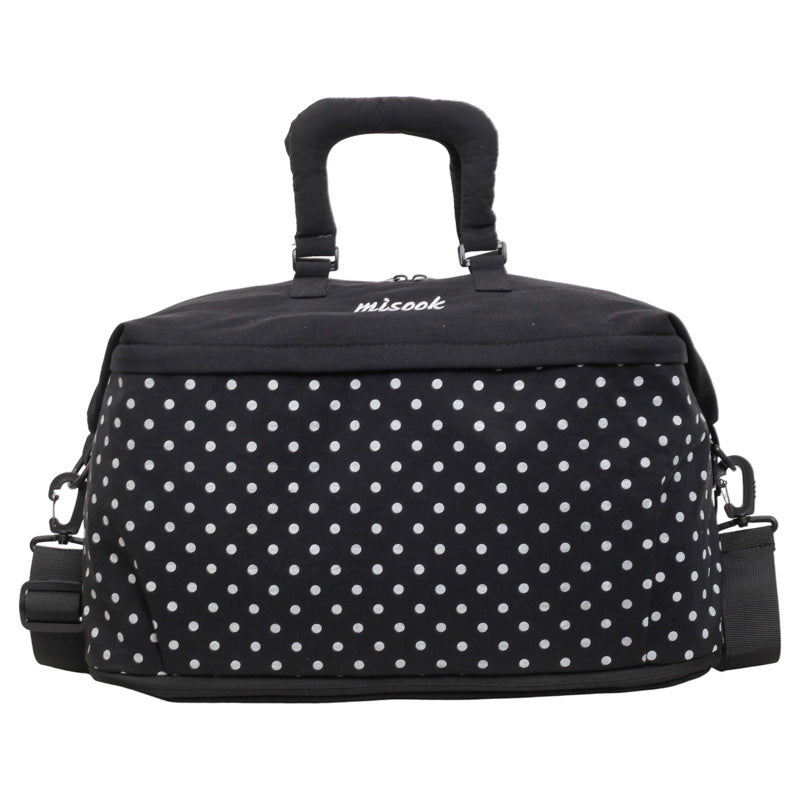 Stilvolle gepunktete Reis-Duffle-Tasche Brehn