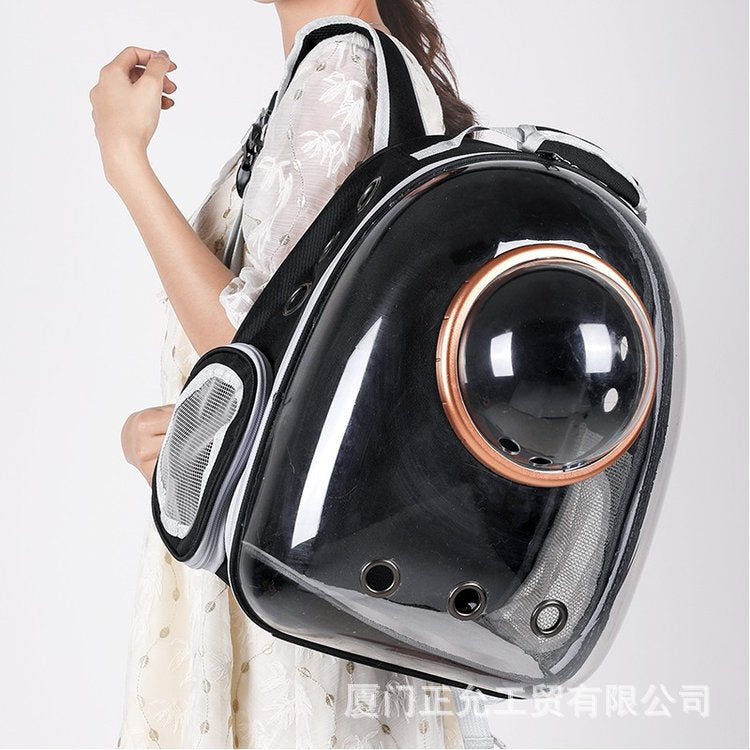Unisex Transparente Haustier-Rucksack mit Belüftungsfunktion Brehn