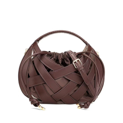 Chic Woven Handle Handtasche Brehn