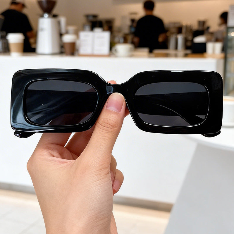 Bold Retro Quadrat Sonnenbrille Brehn