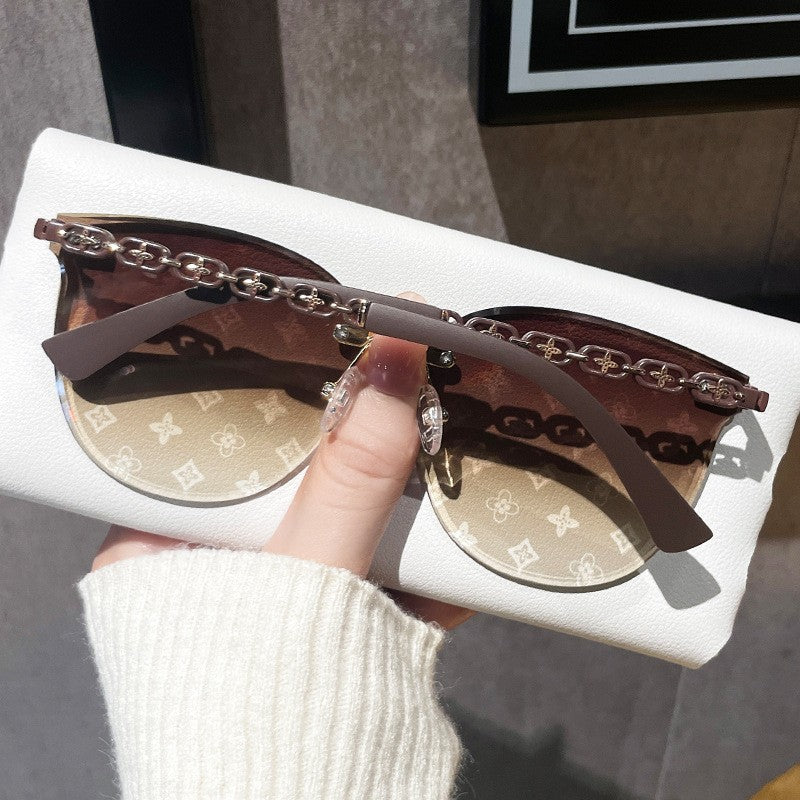 Damen Cat-Eye Sonnenbrille mit luxuriösem Design und hochwertigem UV-Schutz Brehn