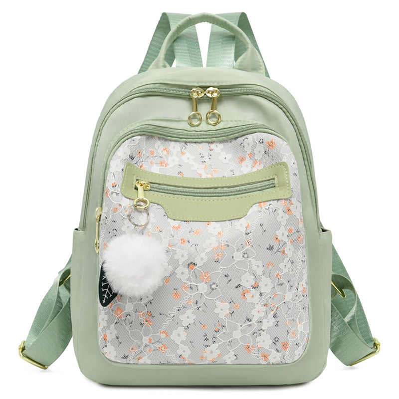 Blumenmuster Casual Rucksack Brehn