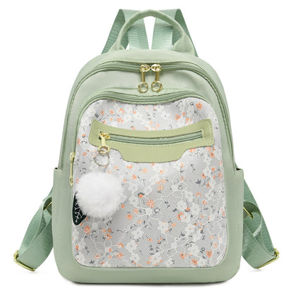 Blumenmuster Casual Rucksack Brehn