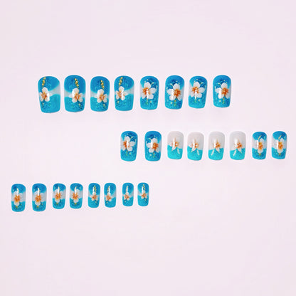 Floral 3D Nagelkunst Brehn
