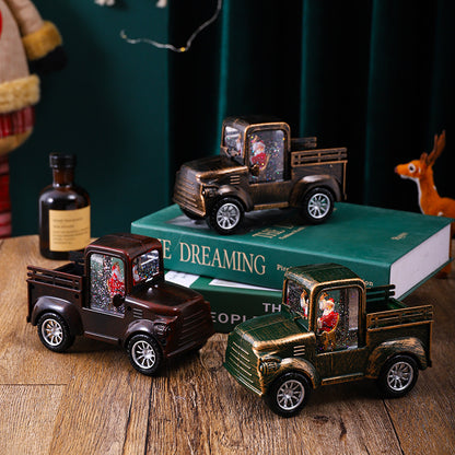 Festliche Weihnachtsauto Dekoration Brehn
