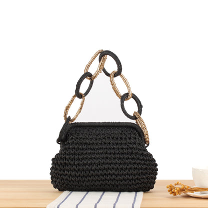 Stilvolle Handtasche mit Dekorativem Kettenriemen Brehn