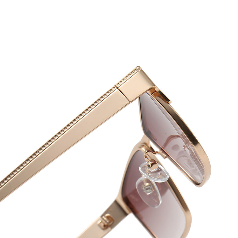 Damen quadratische Sonnenbrille mit einem stylischen Rahmen und optimalem UV-Schutz Brehn