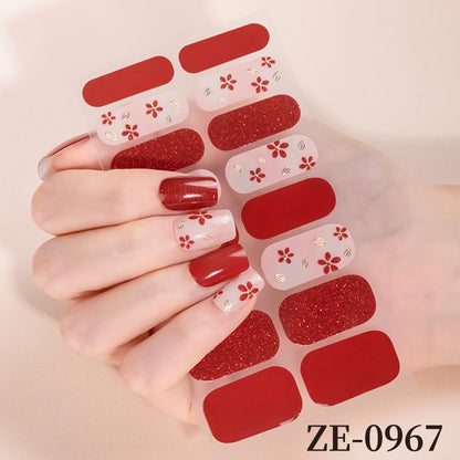 Urlaubs-Themen Nagelwraps