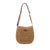 Schultertasche Aus Handgewebtem Naturmaterial mit Verstellbarem Trageriemen Brehn