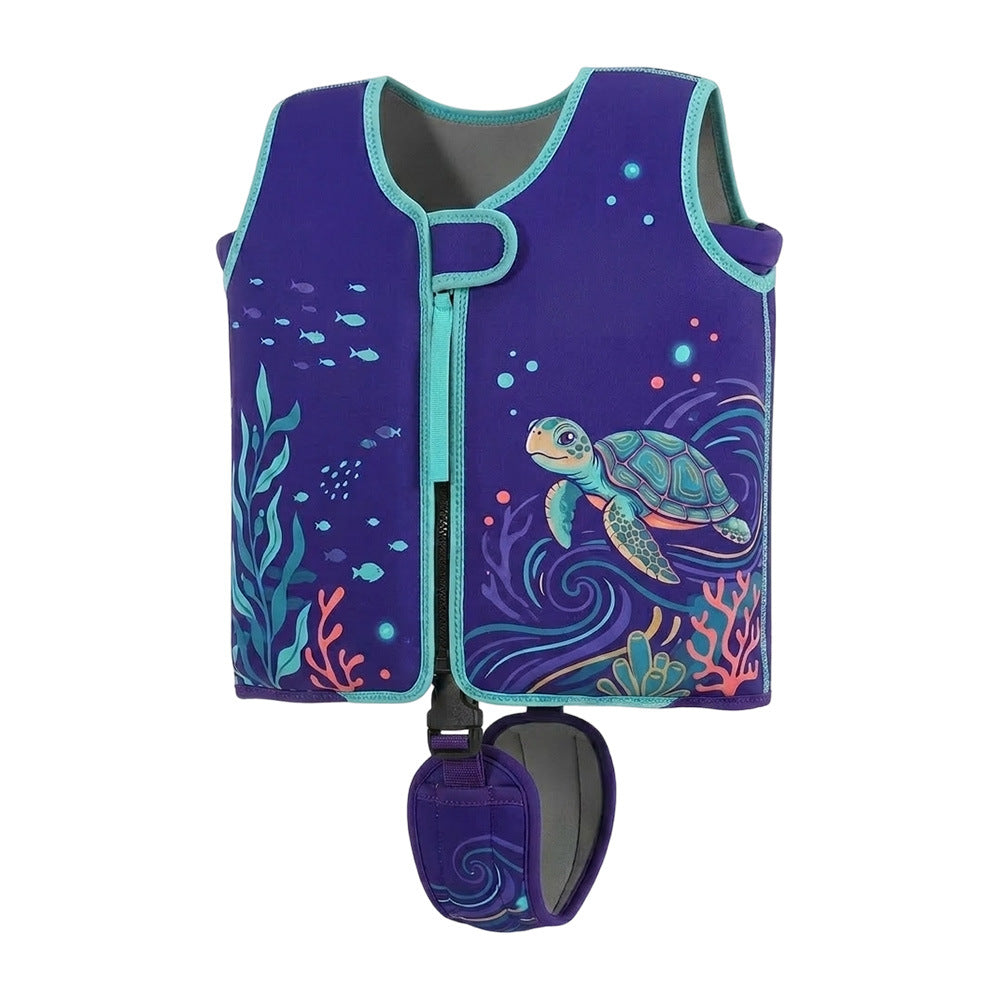 Süßes Schildkröten-Themen-Schwimmweste