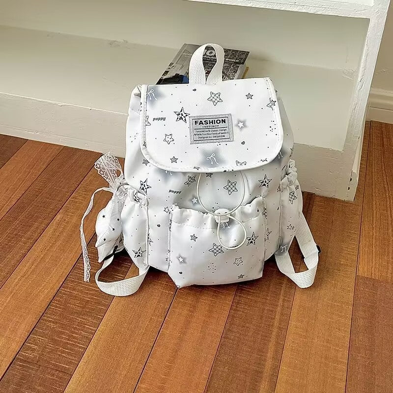 Stylische Stern-gedruckte Rucksack