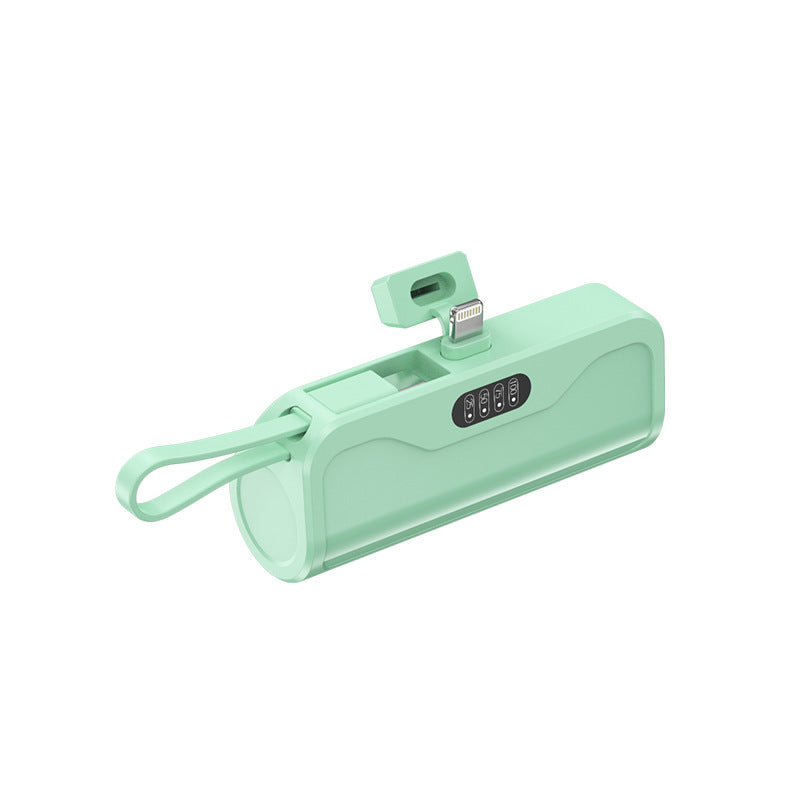 Tragbare Powerbank mit Integriertem Ladekabel und Automatischer Ladeerkennung Brehn