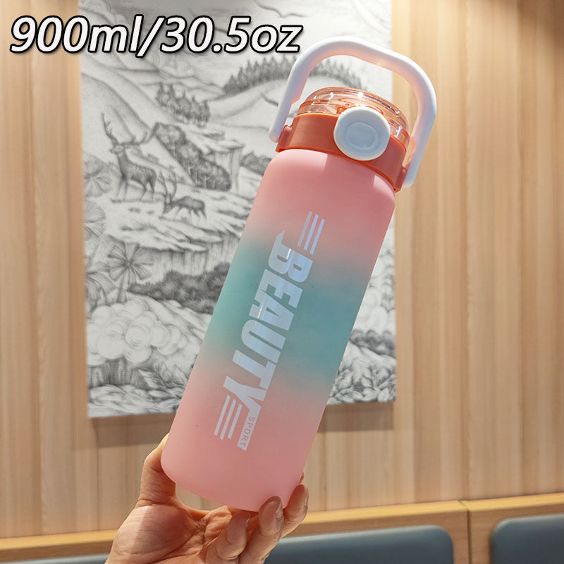Damen praktische Isolier-Wasserflasche mit sicherem Verschluss Brehn