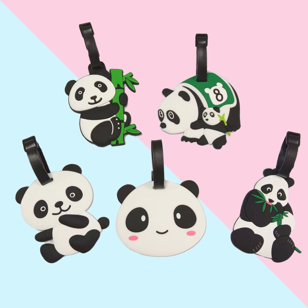 Unisex Gepäckanhänger im niedlichen Pandadesign Brehn