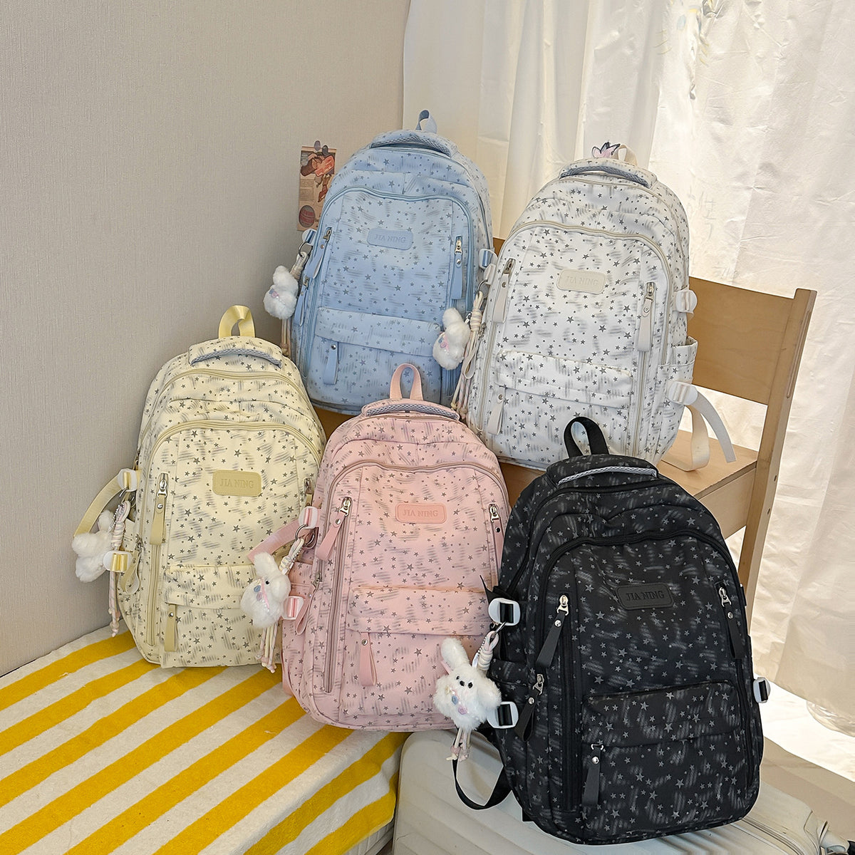 Stilvoller Mehrfachfächer Star-geschmückter Rucksack Brehn