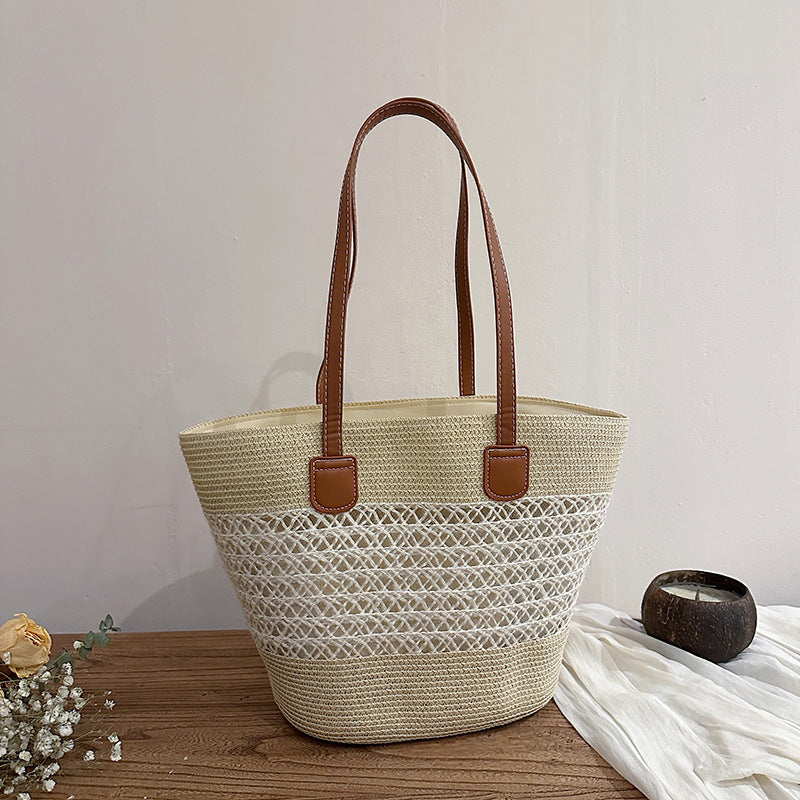 Strohmärktasche