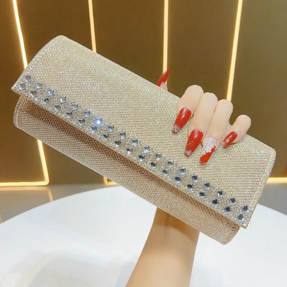 Glitzernde Strass Abend-Clutch