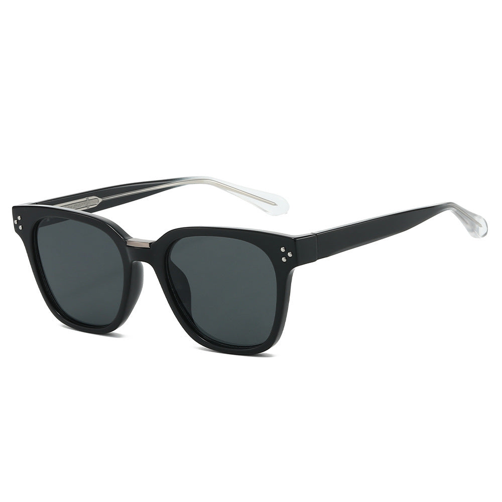 Damen Geometrische Sonnenbrille mit breitem Rahmen und UV-Schutz Brehn