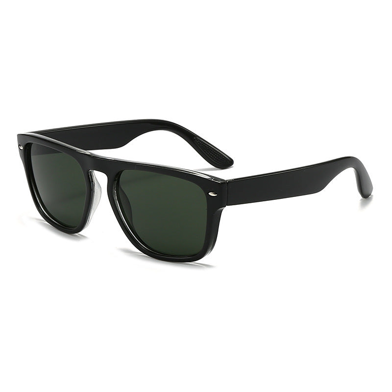 Damen Klassische Sonnenbrille im modischen rechteckigen Design Brehn