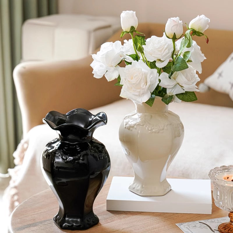 Elegante Keramikvase Brehn