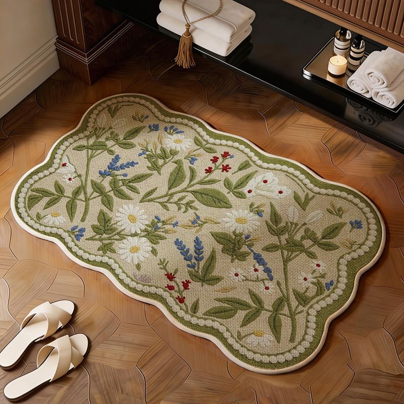 Dekorative Blumenteppich Brehn