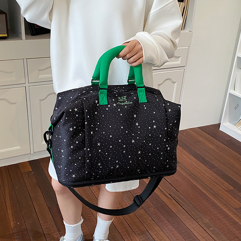 Stylische Sternenprint Wochenendtasche Brehn